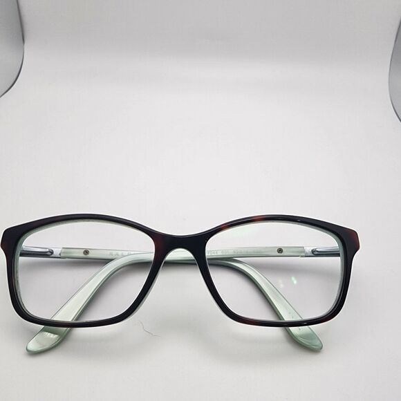 Ralph Lauren Tortoiseshell & Light Blue Prescription Glasses Frames - Picture 2 of 8
